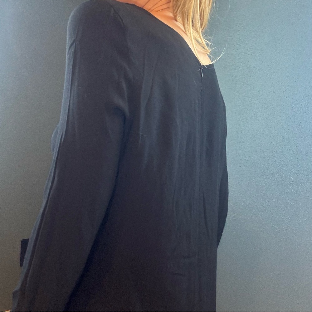 Wayf Black Long Sleeve Dress size Medium - Picture 7 of 10